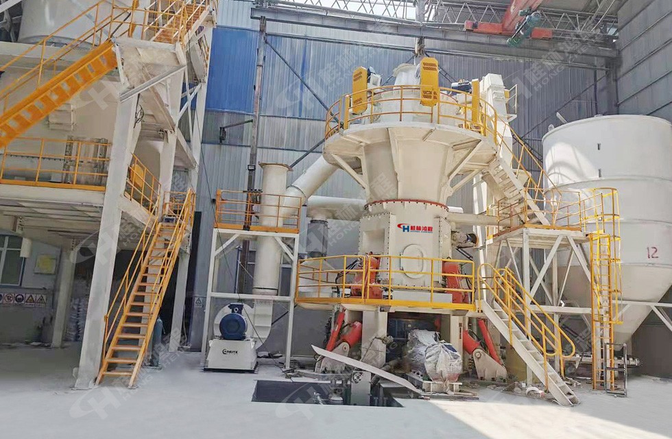 武汉安徽矿石立磨客户现场