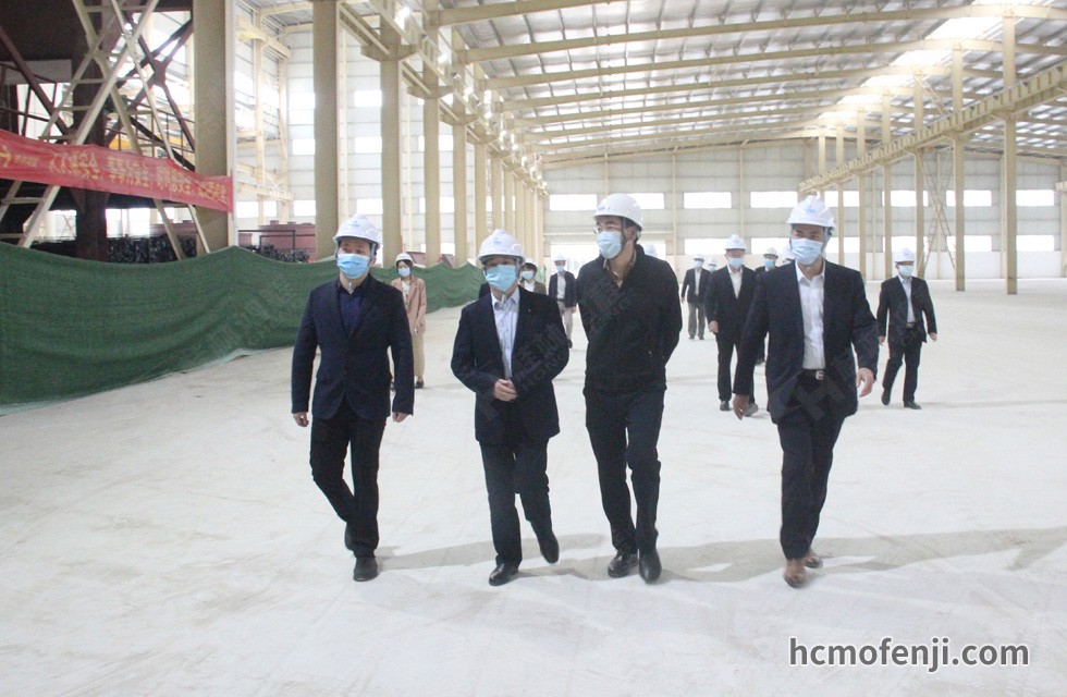 桂林鸿程实力助阵贺州矿投智科150万吨高端碳酸钙项目圆满投产！