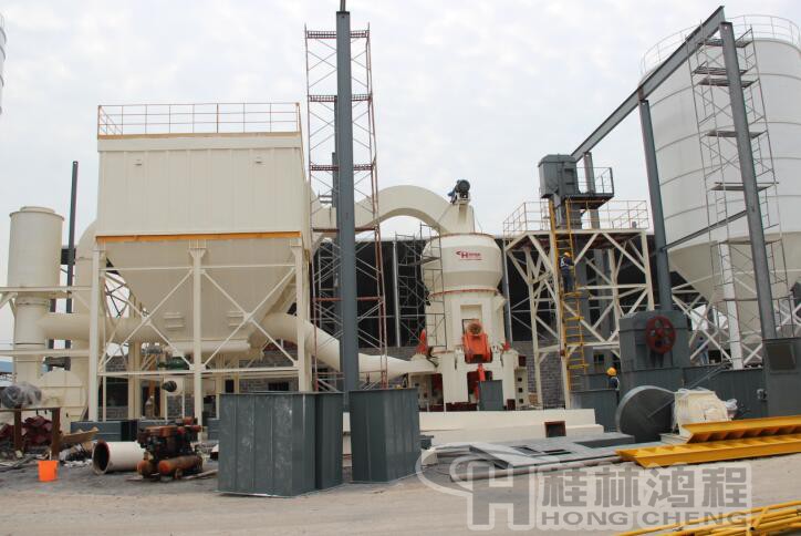 立磨液压系统维护 桂林鸿程立磨机 立式磨粉机