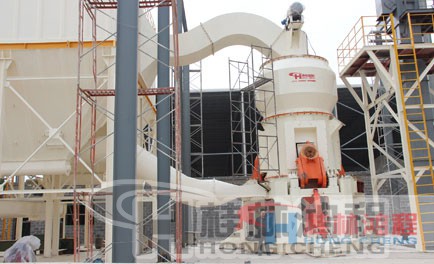 鸿程，立式磨粉机，重钙粉