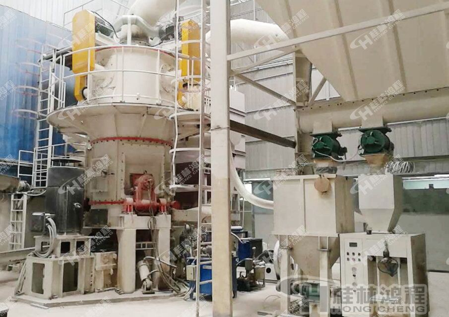 桂林鸿程,干法,硅微粉磨粉机,硅微粉设备,HLMX超细立式磨粉机,细度,2000目