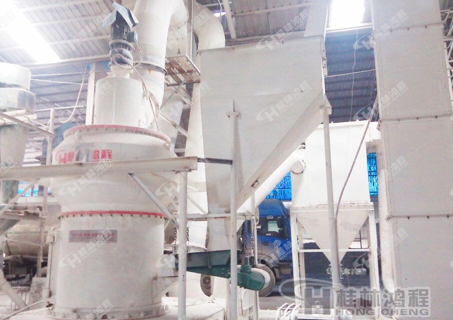 80-800目贝壳磨粉机，贝壳雷蒙磨粉机，经济型贝壳磨粉机-桂林鸿程HC系列纵摆式磨粉机
