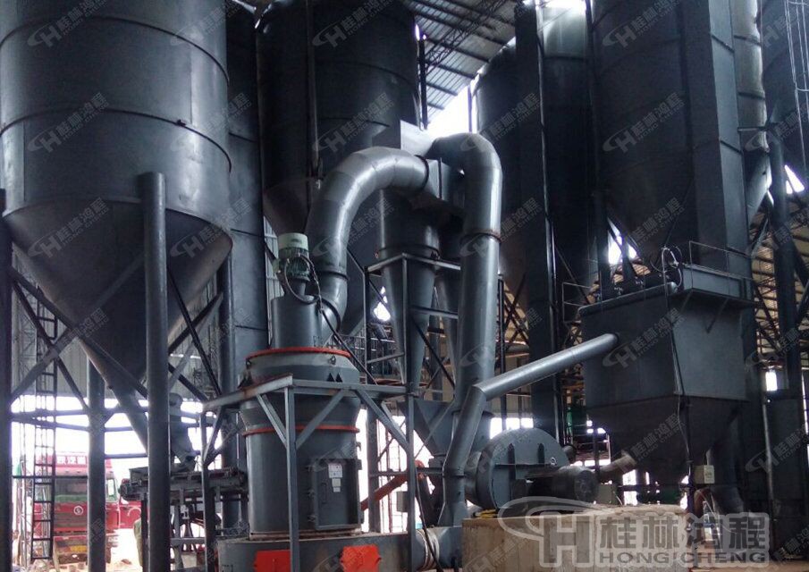 桂林鸿程新型磨粉设备，萤石雷蒙机,萤石雷蒙磨,80-800目萤石雷蒙磨粉机：HCQ系列改进型磨粉机HCQ1500