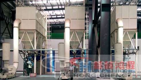 桂林鸿程碳酸钙磨粉机设备-HCH超细环辊磨粉机