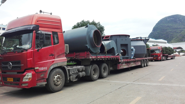 桂林鸿程立磨完成HLM1700又一条生产线，并交付客户
　　