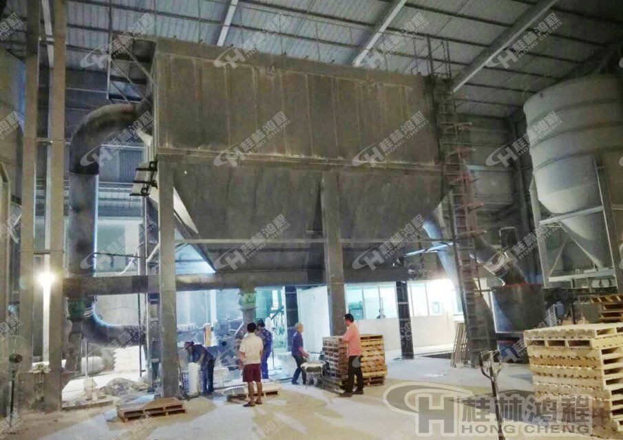 HCH1395超细滑石粉生产设备，滑石磨粉机，桂林鸿程环辊磨