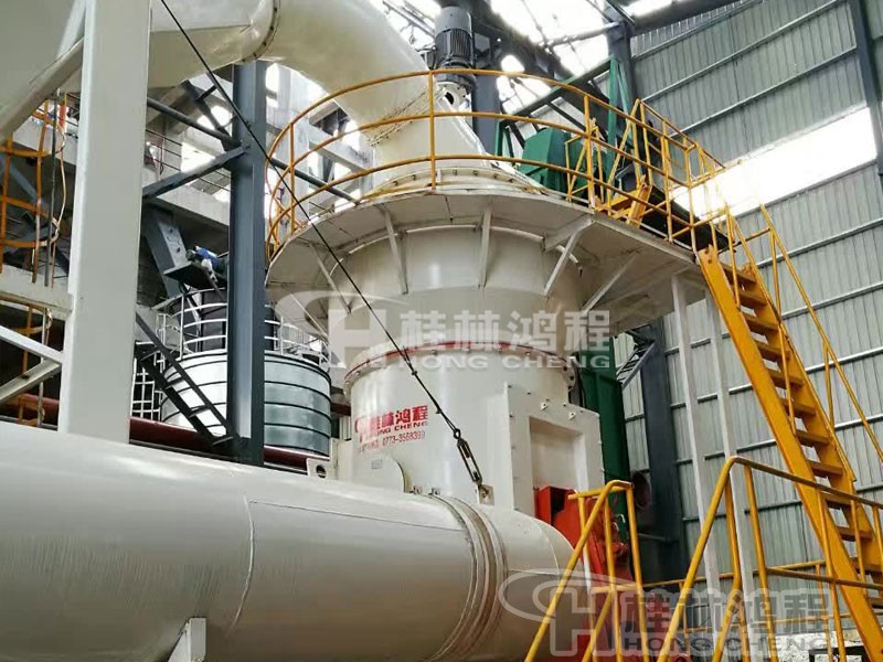 HLM2400大理石矿粉325目时产10吨立磨机型号