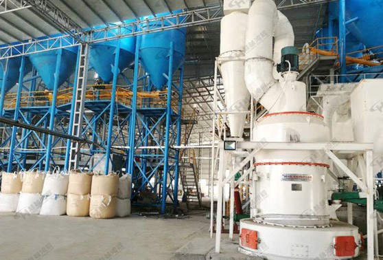 斜长石磨粉机采用雷蒙磨 100~200目斜长石粉