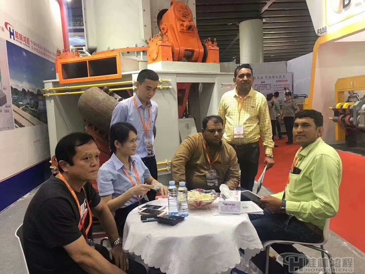 中国好立磨桂林鸿程参加广州某展