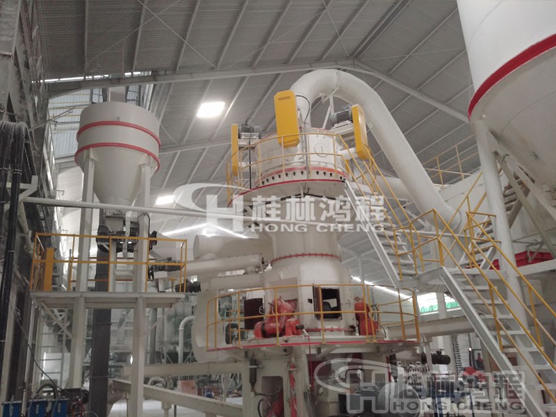 桂林鸿程页岩超细微粉磨机页岩立磨：HLMX超细立磨
