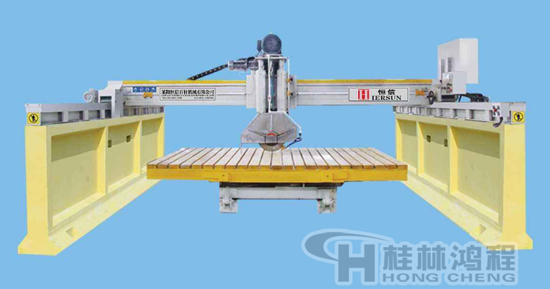 人造石机械红外线桥式切机