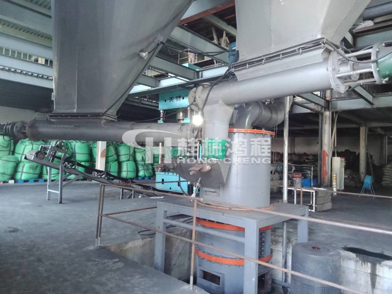 桂林鸿程竹炭超细磨粉机HCH780环辊磨粉机浙江客户生产线 桂林鸿程竹炭超细磨粉机HCH780环辊磨粉机浙江客户生产线