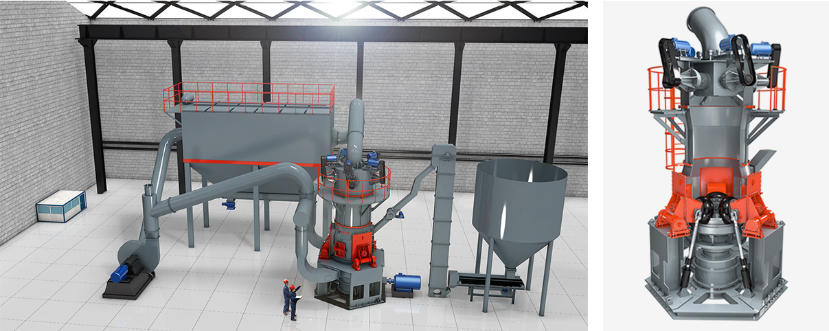 HLMX陶瓷超细立磨系统