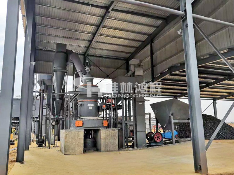 HC4123石灰石雷蒙磨机生产线200目D92东南亚厂家投产