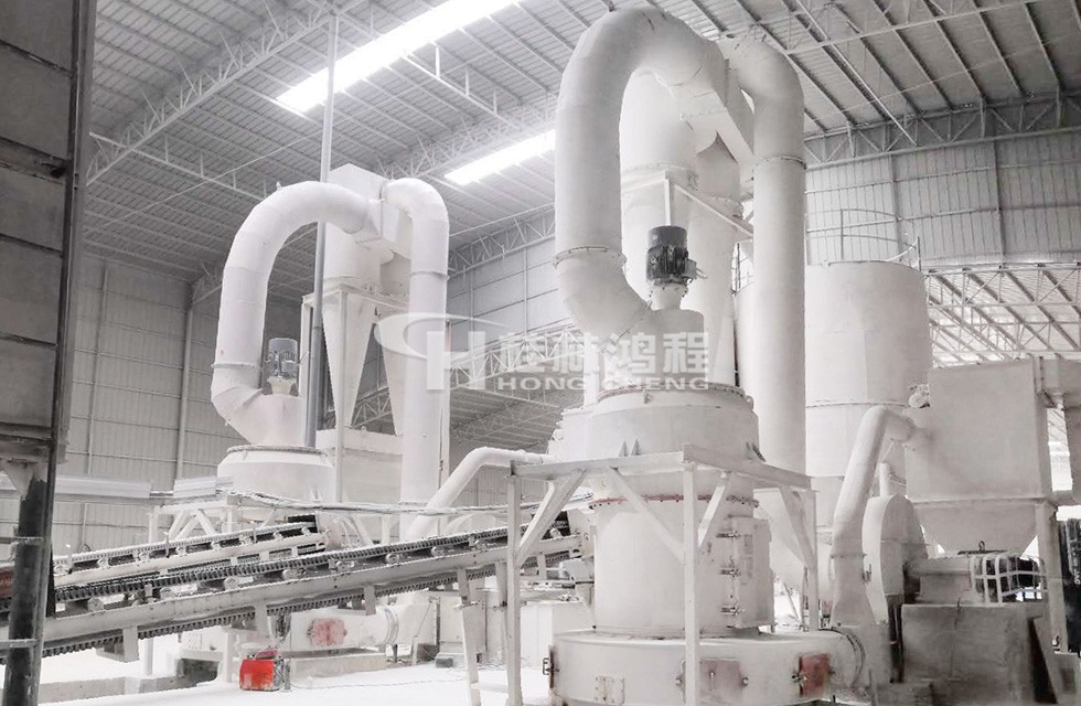 250目脱硫石灰粉磨机每天150吨HCQ1500雷蒙粉磨机安徽安