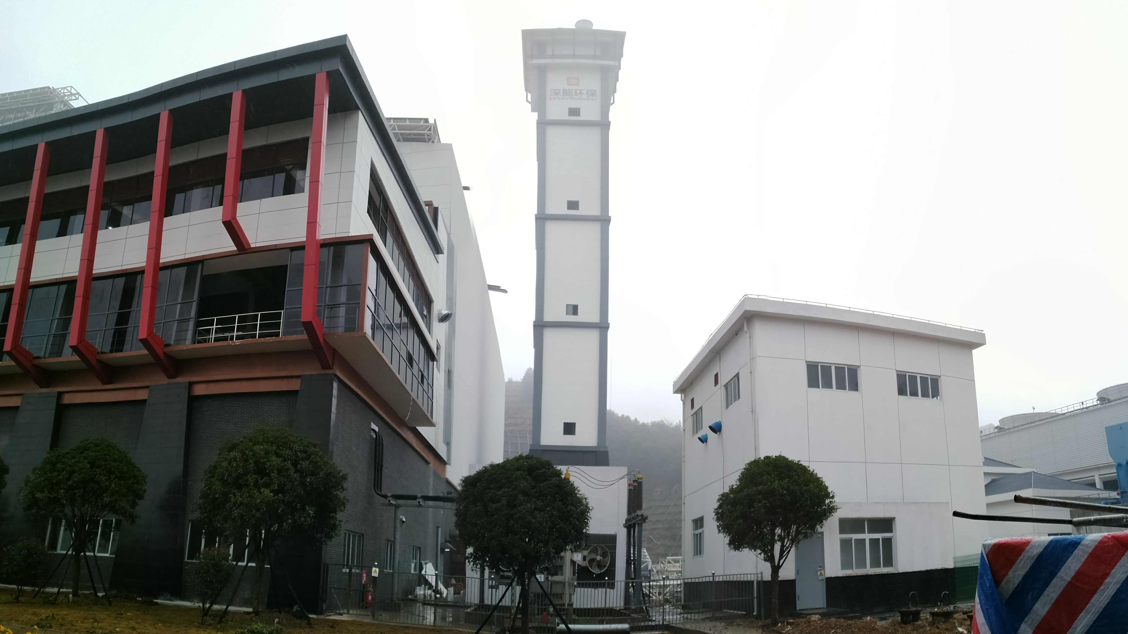 桂林山口深能环保垃圾发电厂