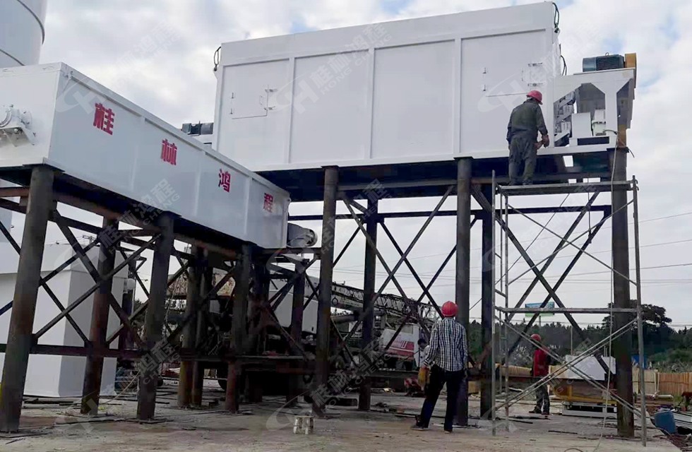 桂林鸿程15吨新型氢氧化钙生产线湖南客户即将完工 桂林鸿程15吨新型氢氧化钙生产线湖南客户即将完工