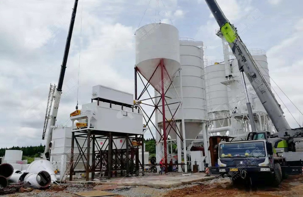 桂林鸿程15吨新型氢氧化钙生产线湖南客户即将完工 桂林鸿程15吨新型氢氧化钙生产线湖南客户即将完工