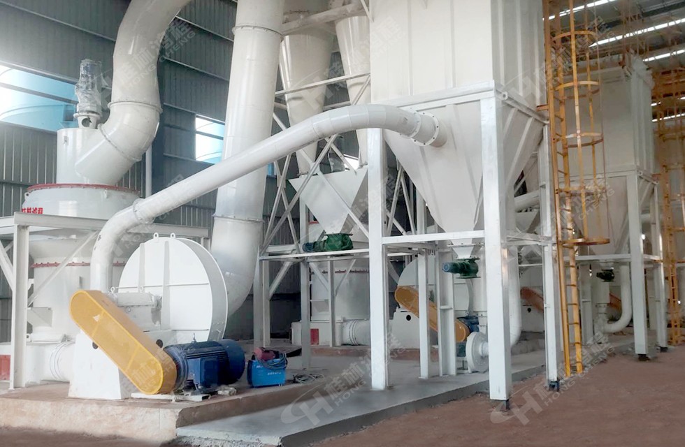 hcq1500摆式磨粉机贺州某象粉体厂家4台